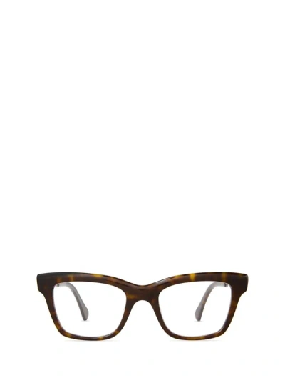 Mr. Leight Eyeglasses In Hickory Tortoise-chocolate Gold