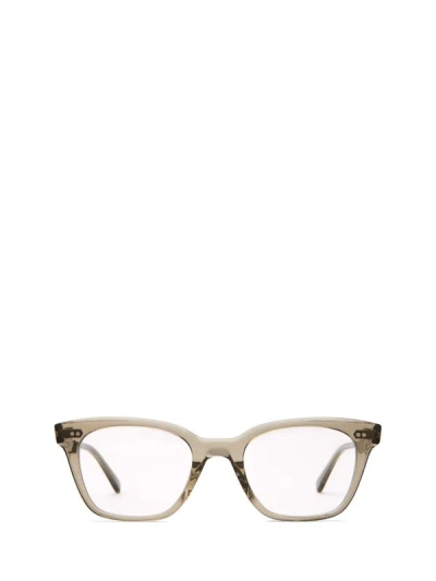 Mr. Leight Eyeglasses In Hunter-matte Platinum