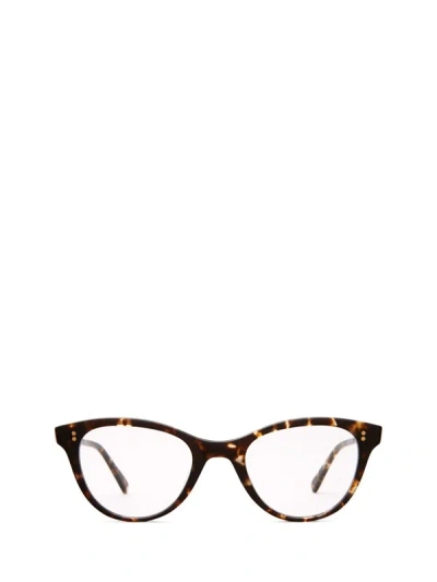 Mr. Leight Eyeglasses In Leopard Tortoise-antique Gold