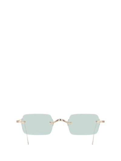 Mr Leight Banzai S 12k White Gold Sunglasses