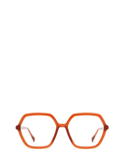 Mykita Eyeglasses In C170-milky Peach/silk Champagn