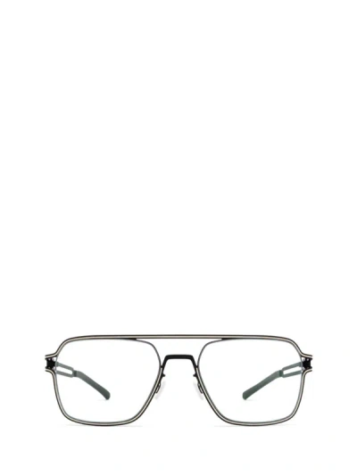 Mykita Eyeglasses In Black/light Warm Grey