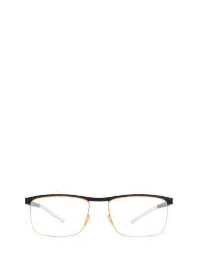 Mykita Eyeglasses In Indigo/orange