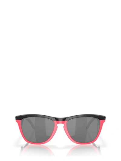 Oakley Sunglasses In Matte Black / Neon Pink