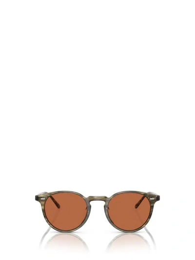 Oliver Peoples Unisex Sunglasses Ov5529su N.02 Sun In Persimmon