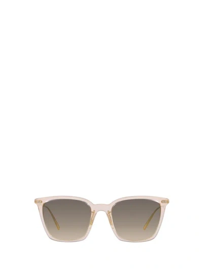 Oliver Peoples Sunglasses In Cipria / Brushed Gold