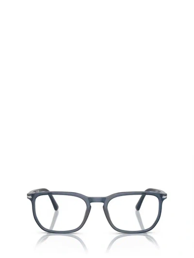 Persol Eyeglasses In Transparent Blue