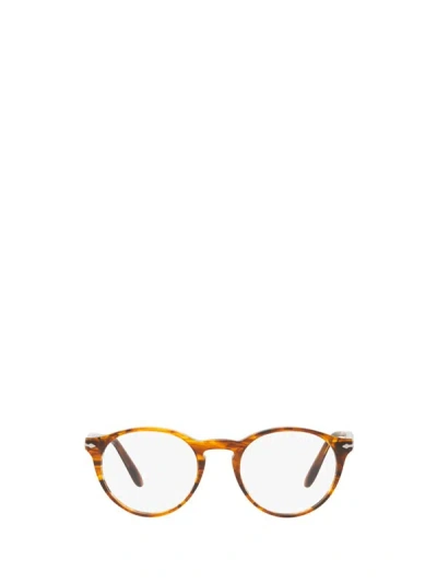 Persol Po3092v Striped Brown Glasses