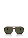 Persol Square Frame Sunglasses In Havana