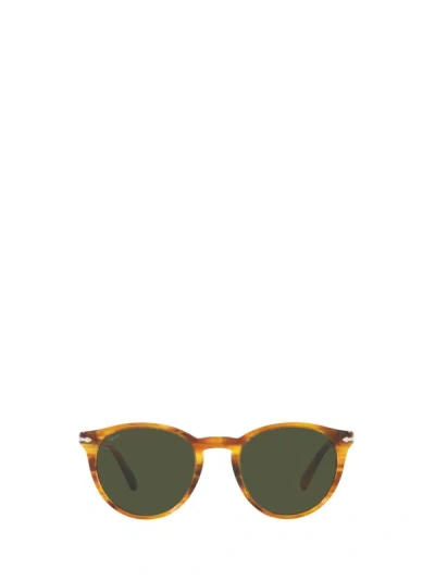 Persol Sunglasses In Striped Brown