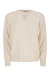 PESERICO PESERICO CREW-NECK SWEATER IN WOOL, SILK AND CASHMERE BLEND