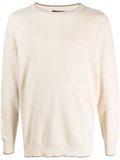 Peserico Sweater Clothing In J41 Bianco Antico