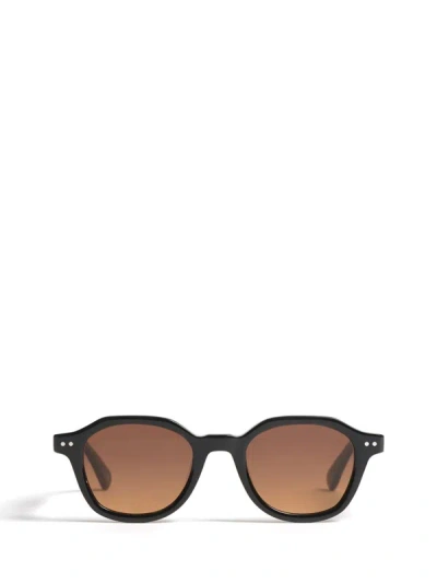 Peter And May Sunglasses In Black / Storm