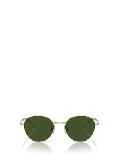Polo Ralph Lauren Sunglasses In Shiny Pale Gold