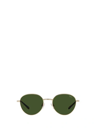Polo Ralph Lauren Sunglasses In Semishiny Pale Gold