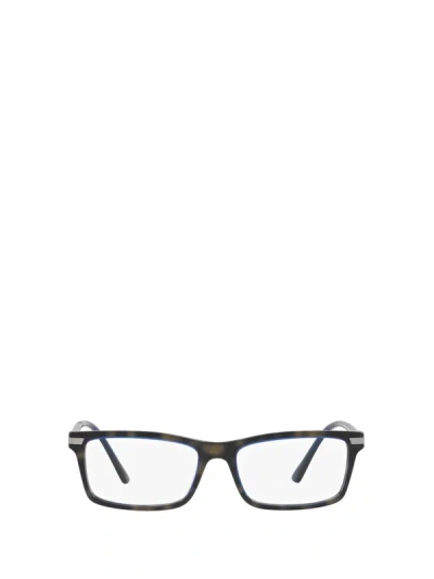Prada Eyewear Eyeglasses In Denim Tortoise