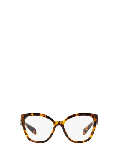 Prada Eyewear Eyeglasses In Honey Tortoise