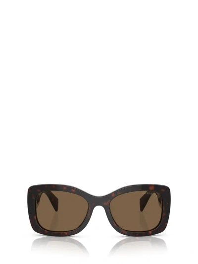 Prada Eyewear Sunglasses In Briar Tortoise