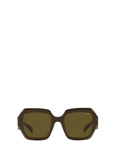 Prada Eyewear Sunglasses In Loden
