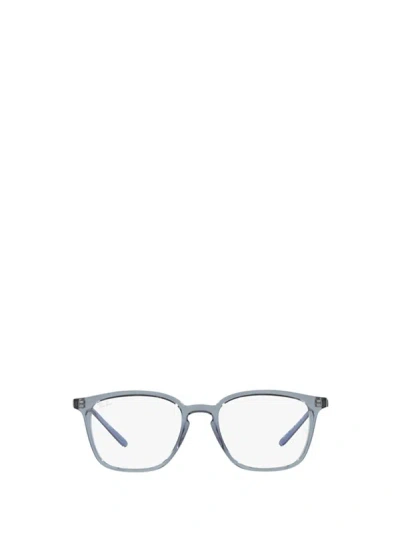 Ray Ban Ray-ban Eyeglasses In Transparent Dark Blue