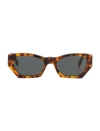 Retrosuperfuture Amata Tortoiseshell Sunglasses In Spotted Havana