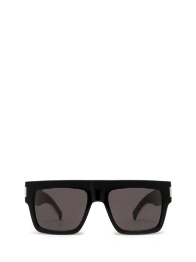 Saint Laurent Sl 628 Square-frame Sunglasses In Grey