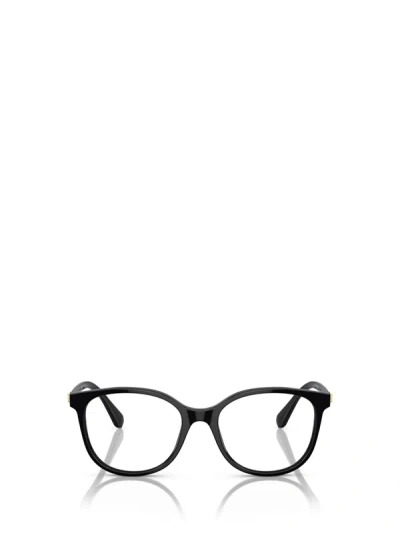 Swarovski Eyeglasses In Solid Black