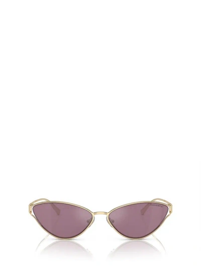 Tiffany & Co . Sunglasses In Pale Gold