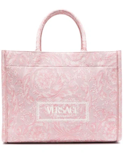 Versace Bags.. In Pale Pink/gold