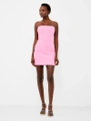 French Connection Whisper Strapless Mini Dress Aurora Pink