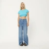 AFENDS HEMP RIBBED CROPPED T-SHIRT