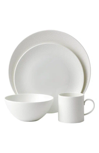 Wedgwood Gio 16-piece Dinnerware Set In White