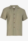 MARANE CAMP COLLAR SHORT-SLEEVED SHIRT