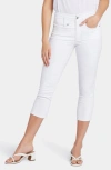 Nydj Ami High Rise Skinny Capri Jeans In Optic White