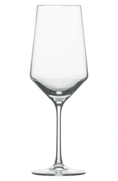 Schott Zwiesel Pure 6-piece Bordeaux Glass Set In Clear