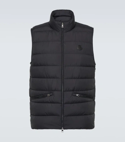 Moncler Lechtal Down Gilet In Blau