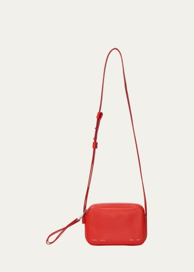 Proenza Schouler White Label Watts Leather Camera Shoulder Bag In Flame