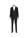 GUCCI SUIT TWO-BUTTON MONACO SUIT IN STRETCH WOOL WITH 19 BOTTOM,406136 Z421E