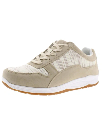 Drew Tuscany Womens Metallic Athletic Shoes In Beige