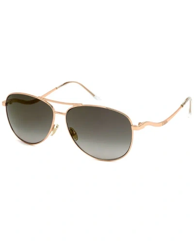 Jimmy Choo Women's Essy/s 60mm Sunglasses In Gold
