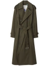 BURBERRY BURBERRY LONG "CASTLEFORD" DOUBLE-BREASTED TRENCH COAT