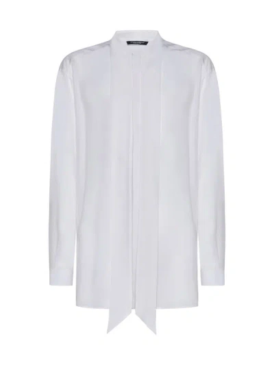 Dolce & Gabbana Shirt In Bianco Otticco