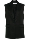 IRO IRO COTTON SINGLE-BREASTED VEST