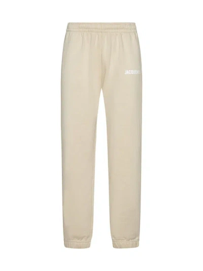 Jacquemus Trousers In Beige