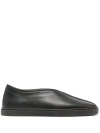 LEMAIRE LEMAIRE PIPED LEATHER SLIPPERS