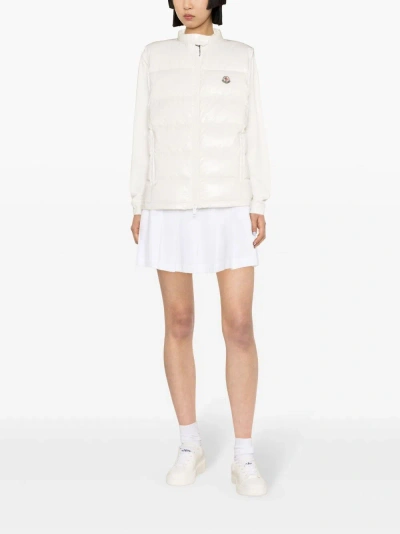 Moncler Alcibia Puffer Vest In White