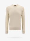 Zegna Lightweight Silk Cashmere And Linen Sweater In Beige