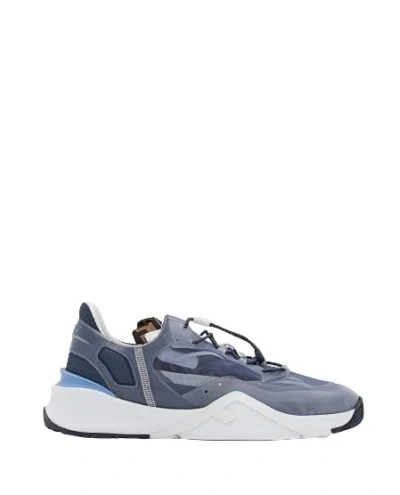 Fendi Running Sneakers In Blue