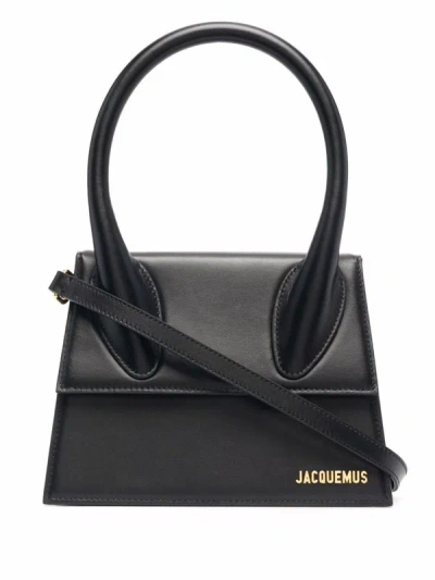 Jacquemus Le Grand Chiquito Bags In Black