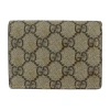 GUCCI GUCCI BEIGE CANVAS WALLET  (PRE-OWNED)
